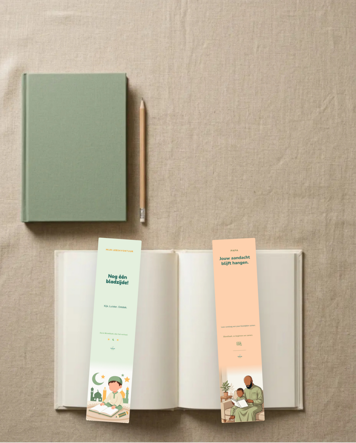 Boekenleggers Voordeelset | 5 stuks