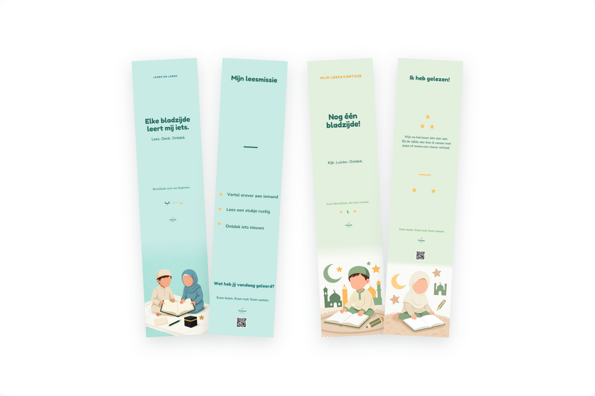 Boekenleggers Voordeelset | 5 stuks